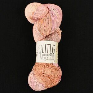 LITLG Fine Sock Yarn SW Merino Nylon 460 Yds/100g Hand-Dyed Afterglow